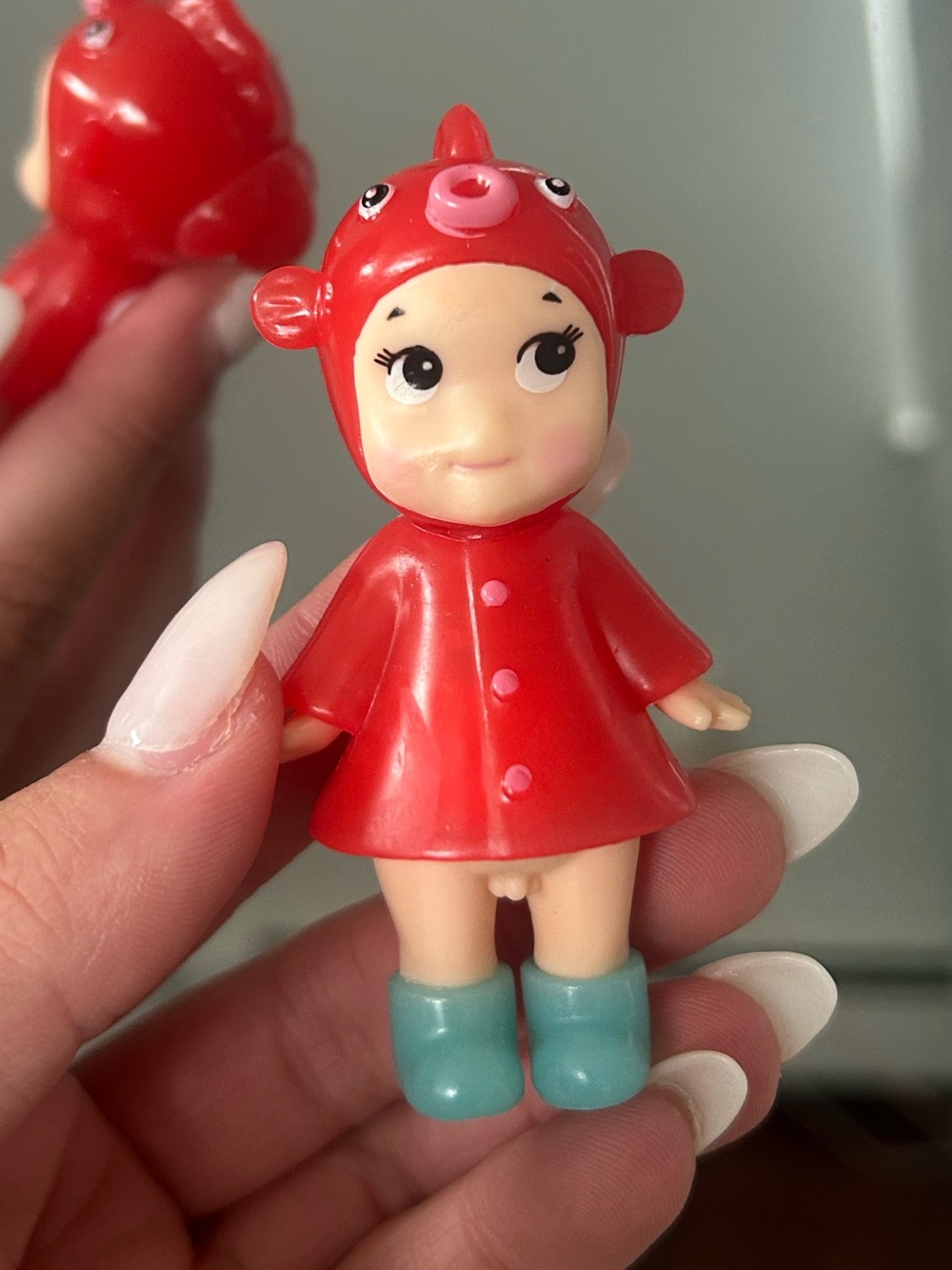 SONNY ANGEL RAINCOAT GOLDFISH FROM “I LOVE RAINY DAYS”